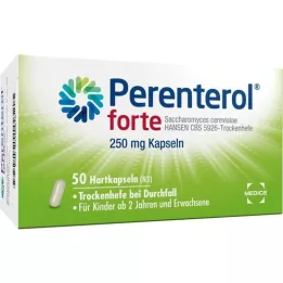 PERENTEROL Forte 250 mg kapsler, 50 stk