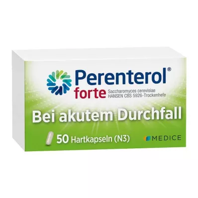 PERENTEROL forte 250 mg kapsler, 50 stk PERENTEROL forte 250 mg kapsler, 50 stk