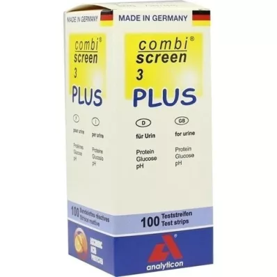 COMBISCREEN 3 Plus Teststrips, 100 stk COMBISCREEN 3 Plus Teststrips, 100 stk