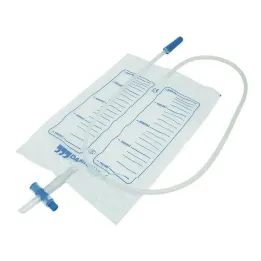 Urinpose usteril 2000 ml Nrv med dreneringskryssventil, 1 stk