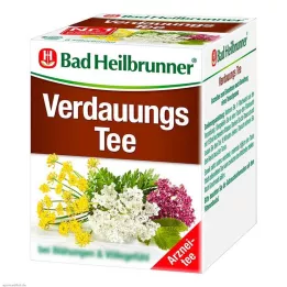 BAD HEILBRUNNER Fordøyelses-tefilterposer, 8X2,0 g