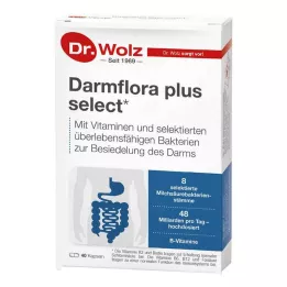 DARMFLORA pluss utvalgte kapsler, 40 stk