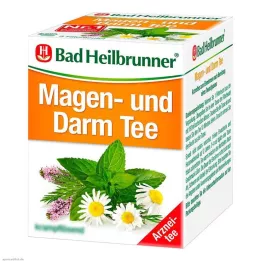 BAD HEILBRUNNER Mage- og tarmte N-filterposer, 8X1,75 g