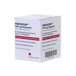 PENTATOP 100 mg kapsler, harde kapsler, 100 stk