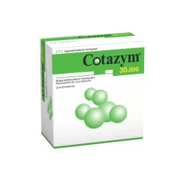 COTAZYM 30 000 pellets gastrisk -resistente kapsler, 200 stk