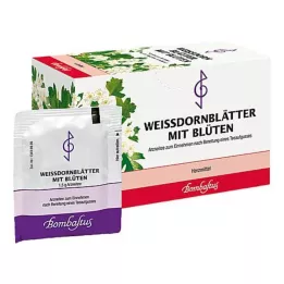 WEISSDORNBLÄTTER med blomsterfilterposer, 20X1,5 g