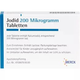Jodid 200 tabletter, 50 stk