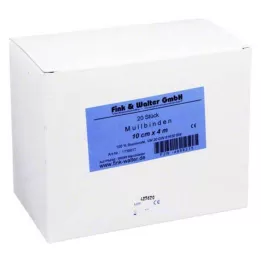 MULLBINDEN 10 cmx4 m 100 % bomull, 20 stk