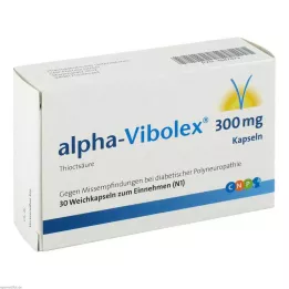 ALPHA VIBOLEX 300 mg myke kapsler, 30 stk