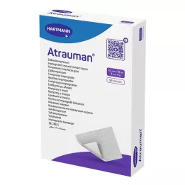 ATRAUMAN 7,5x10 cm sterile kompresser, 50 stk