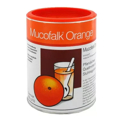 MUCOFALK Orange Gran for fremstilling av en suspensjon til oral bruk, 300 g MUCOFALK Orange Gran for fremstilling av en suspensjon til oral bruk, 300 g