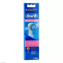 Oral-B følsomme børstede børster, 2 stk