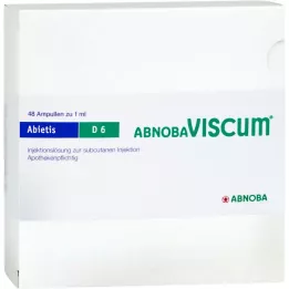 ABNOBAVISCUM Abietis D 6 ampuller, 48 stk