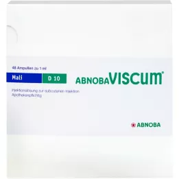 ABNOBAVISCUM Mali D 10 ampuller, 48 stk