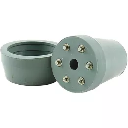KRÜCKENKAPSEL 18/19 mm M.Spikes U. Protection Cap, 1 stk