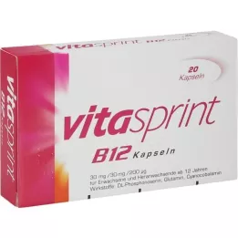 VITASPRINT B12 -kapsler, 20 stk