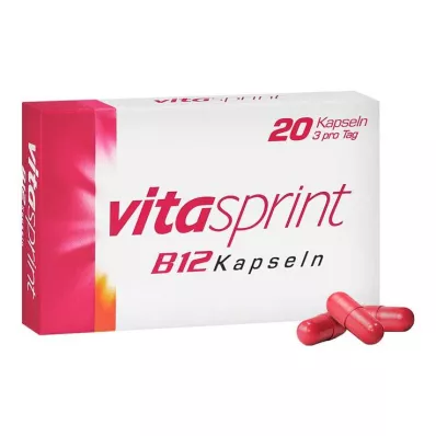 VITASPRINT B12 kapsler, 20 stk VITASPRINT B12 kapsler, 20 stk