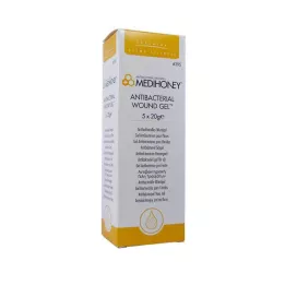 MEDIHONEY antibakteriell sårgelé, 5X20 g