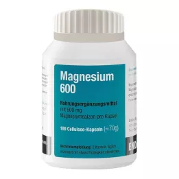 MAGNESIUM 600 kapsler, 100 stk