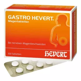 GASTRO-HEVERT Magetabletter, 100 stk