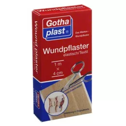GOTHAPLAST Sårbandasje strikk 4 cm x 1 m kutt, 1 stk
