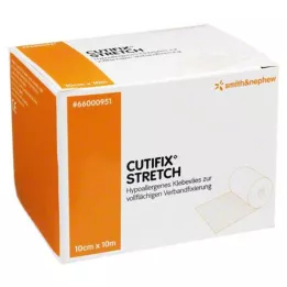 CUTIFIX Strekkbandasje 10 cmx10 m, 1 stk