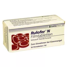 RULOFER N Film -belagte tabletter, 50 stk