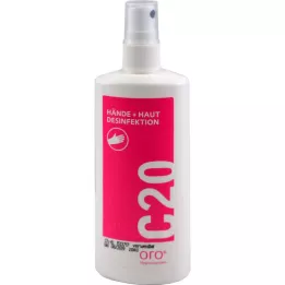 ORO C20 Hånd- og hudens desinfeksjonssprayflaske, 125 ml