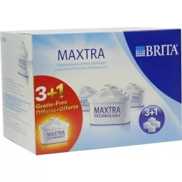 Brita Maxtra Filter Cartridge Pack 3 + 1, 4 stk