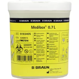 Medibox Avhendingsbeholder 0,7 L, 1 stk