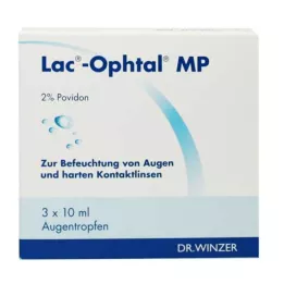 LAC OPHTAL MP Øyedråper, 3x10 ml