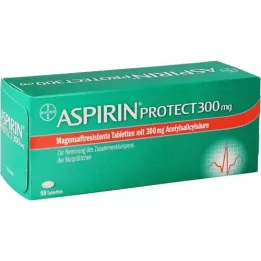 ASPIRIN Beskytt 300 mg gastrointestinale tabletter, 98 stk