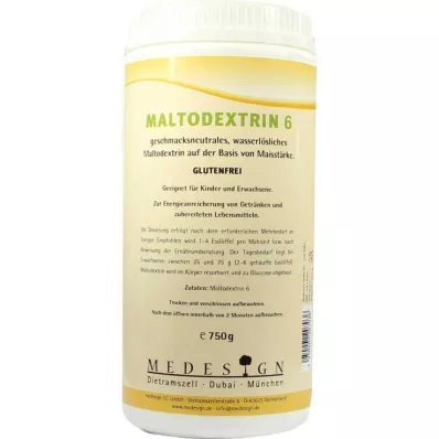 MALTODEXTRIN 6 pulvere, 750g MALTODEXTRIN 6 pulvere, 750g