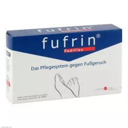 FUFRIN PediFlex pleiesystem sokker + salve størrelse 38-42, 2X5 g
