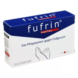 FUFRIN PediFlex pleiesystem sokk + salve størrelse 43-46, 2X5 g