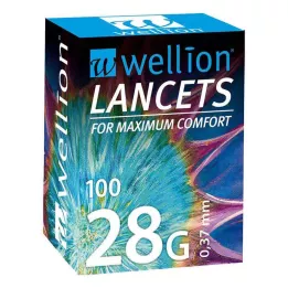 WELLION Lansetter 28 G, 100 stk