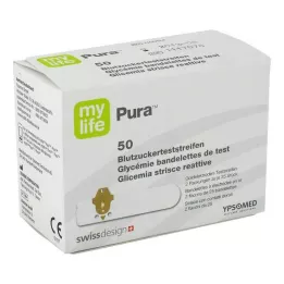 MYLIFE Pura blodsukkerprøvestrimler, 50 stk