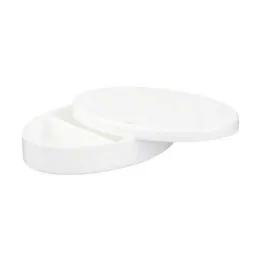 Pilleboks oval plast 3 rom Vitalhaus, 1 stk
