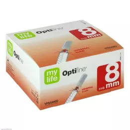 MYLIFE Optifine pennåler 8 mm, 100 stk