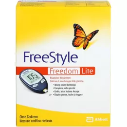 FREESTYLE Freedom Lite Sett mg/dl uten koding, 1 stk