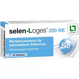 SELEN-LOGES 200 NE tabletter, 50 stk