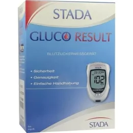 Stada Gluco Resultat Blodglukosemåler i Mg / DL, 1 stk