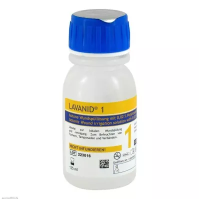 LAVANID 1 sårskylleløsning, 125 ml LAVANID 1 sårskylleløsning, 125 ml