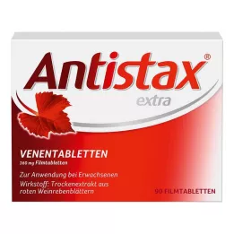 ANTISTAX ekstra venetabletter, 90 stk