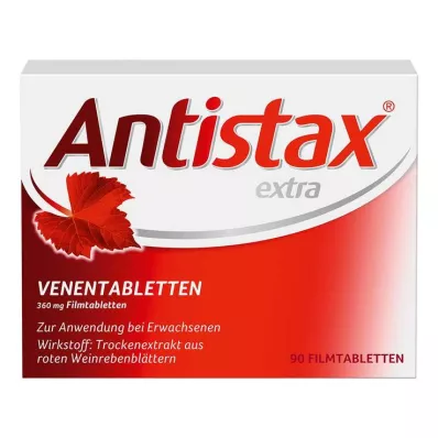 ANTISTAX ekstra venetabletter, 90 stk
