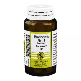 BIOCHEMIE 1 Calcium fluoratum D 6 tabletter, 100 stk