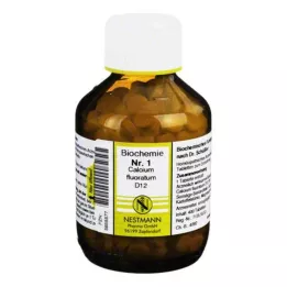 BIOCHEMIE 1 Calcium fluoratum D 12 tabletter, 400 stk