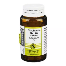 BIOCHEMIE 10 Sodium Sulfuricum D 6 tabletter, 100 stk