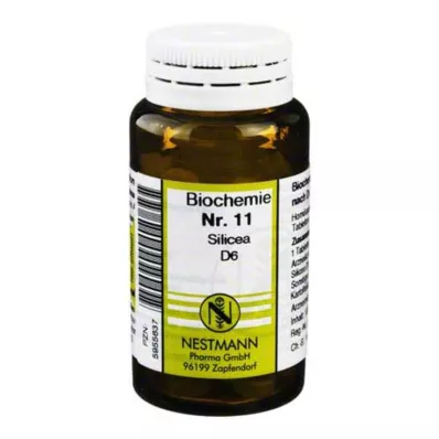BIOCHEMIE 11 Silicea D 6 tabletter, 100 stk