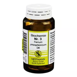 BIOCHEMIE 3 Ferrum phosphoricum D 6 tabletter, 100 stk